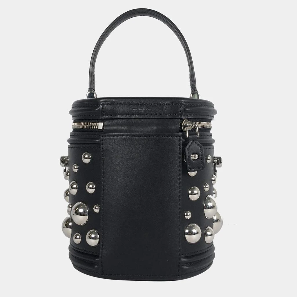 Louis Vuitton Louis Vuitton Black Calfskin Leather Yayoi Kusama Cannes Top Handle Bag 5