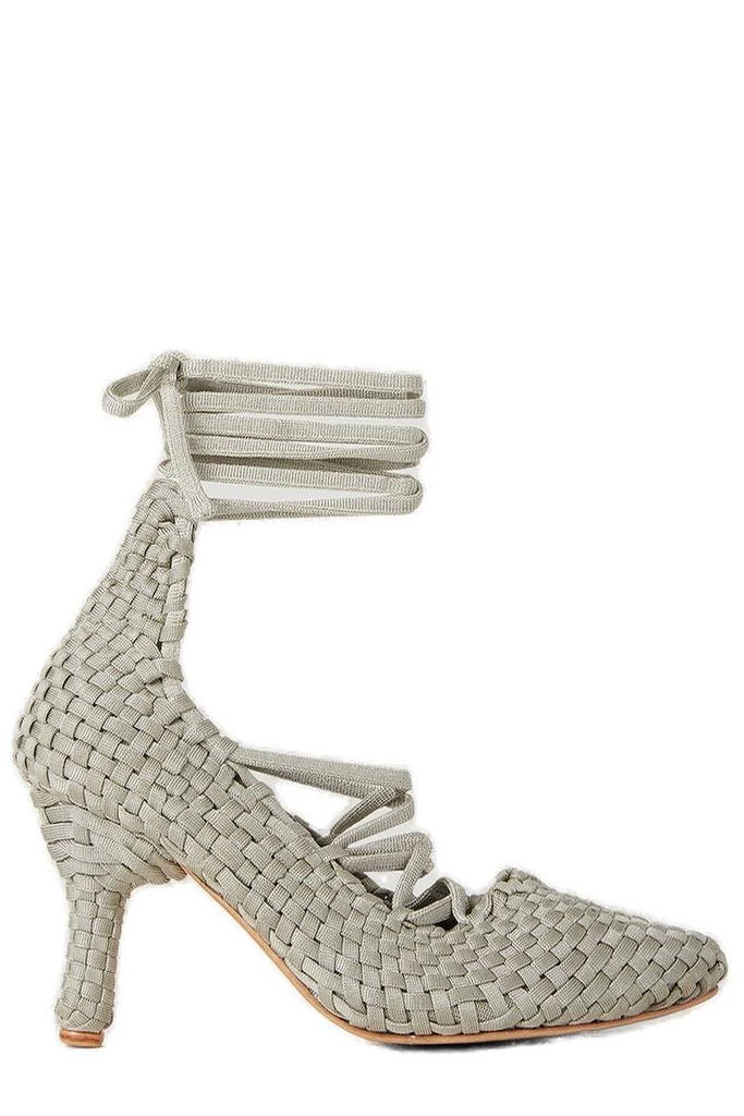 Isa Boulder Isa Boulder Weavestrap Pointed Toe Pumps 1