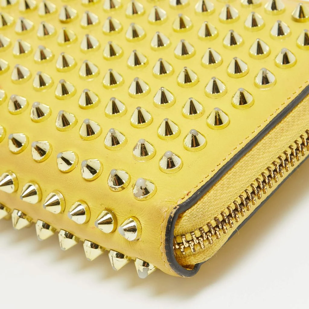 Christian Louboutin Christian Louboutin Yellow Leather Panettone Continental Wallet 11