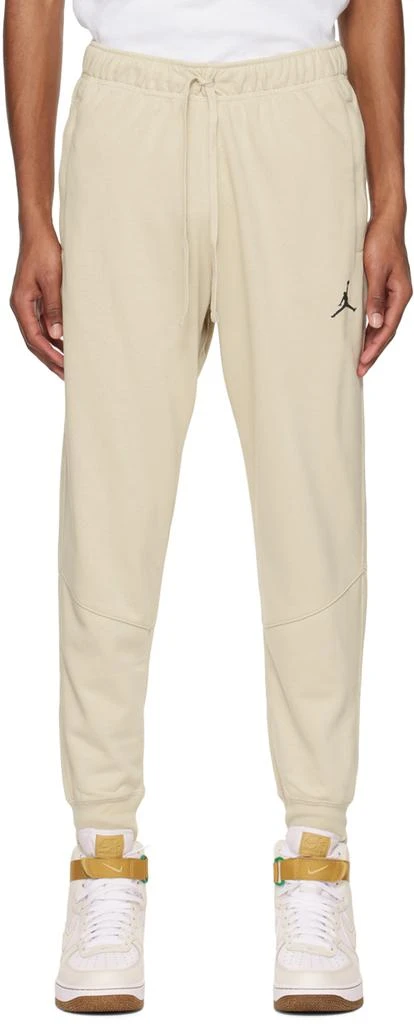 Nike Jordan Beige Dri-FIT Sport Lounge Pants 1