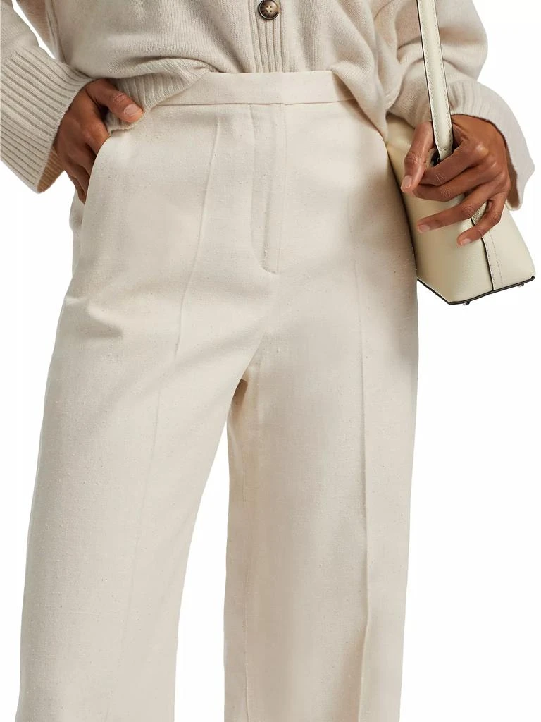 Loulou Studio Zora Tailored Straight Trousers 6