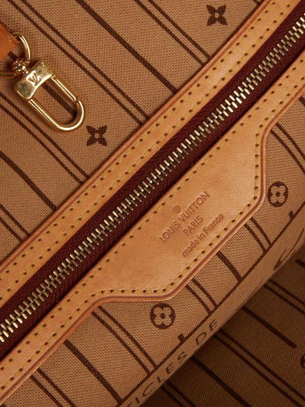 Louis Vuitton Neverfull MM Monogram Coated Canvas Tote 5