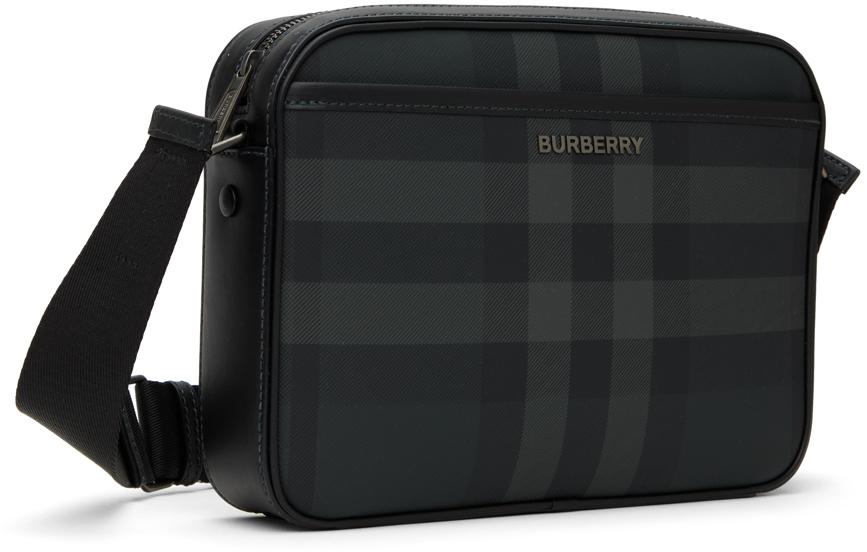 Burberry Gray Muswell Bag Men s Bags Free Shipping BeyondStyle