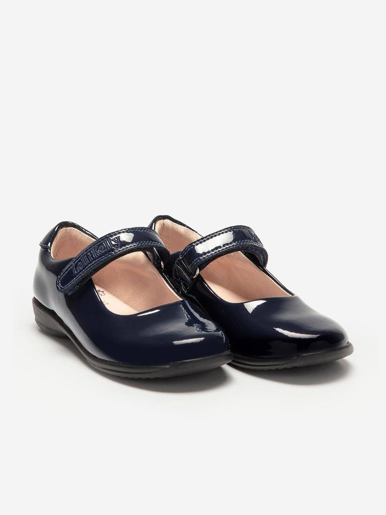 Lelli Kelly Lelli Kelly Girls Classic Leather Shoes in Navy