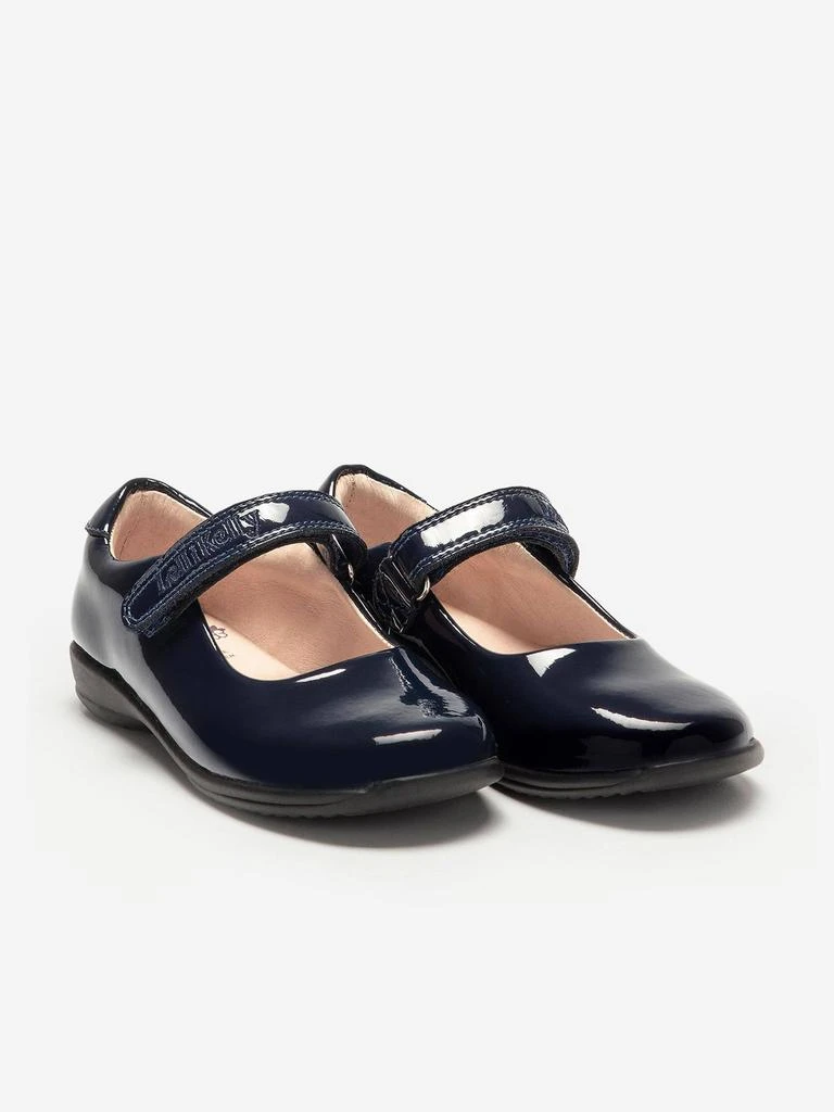 Lelli Kelly Lelli Kelly Girls Classic Leather Shoes in Navy 2