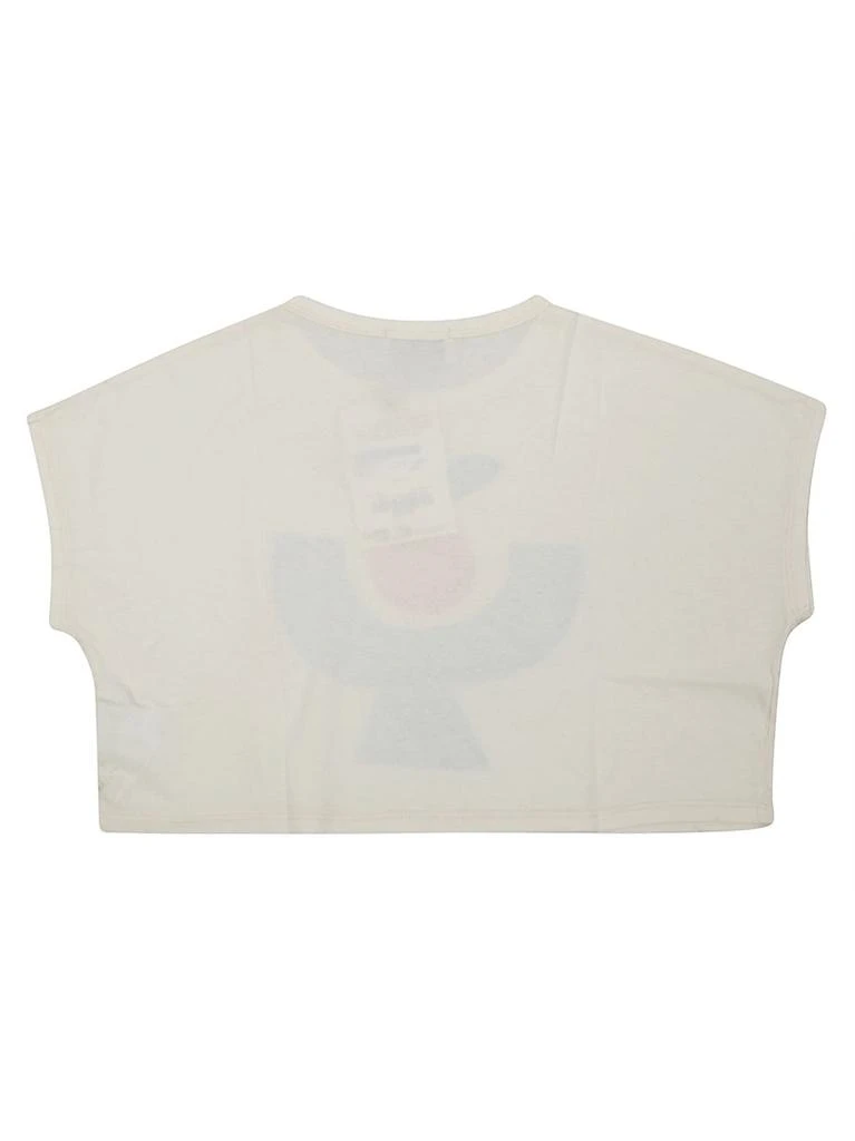 BOBO CHOSES Bobo Choses Tomato Plate Printed Cropped T-Shirt 2