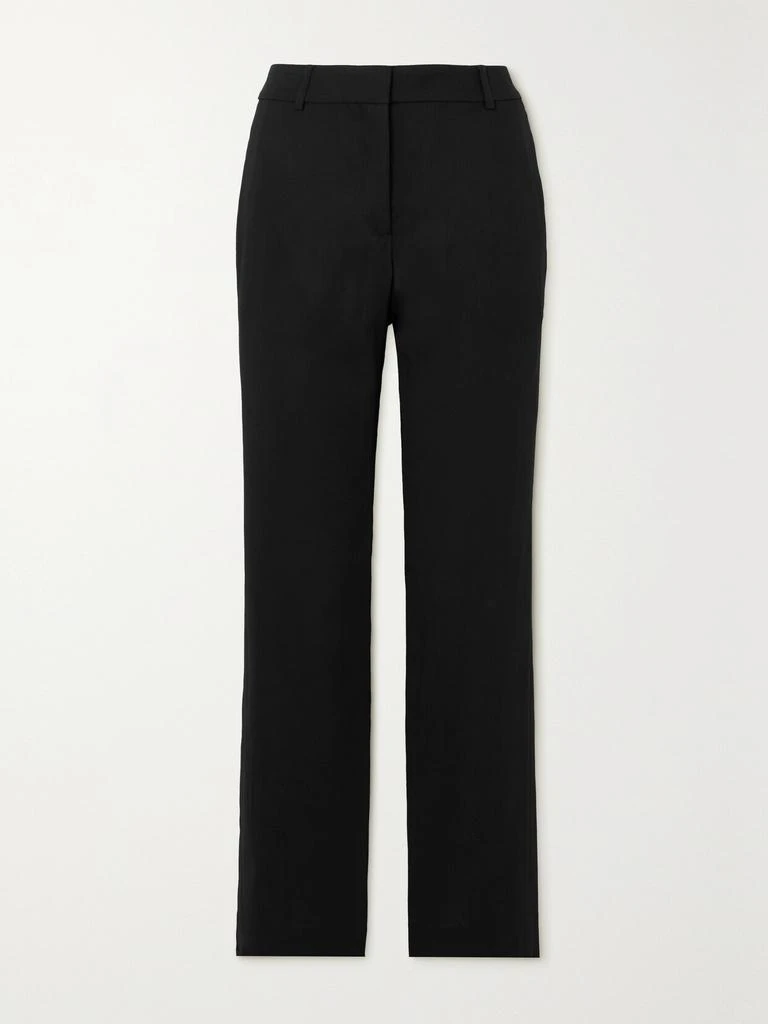 Acne Studios 拉链细节羊毛混纺喇叭裤 1
