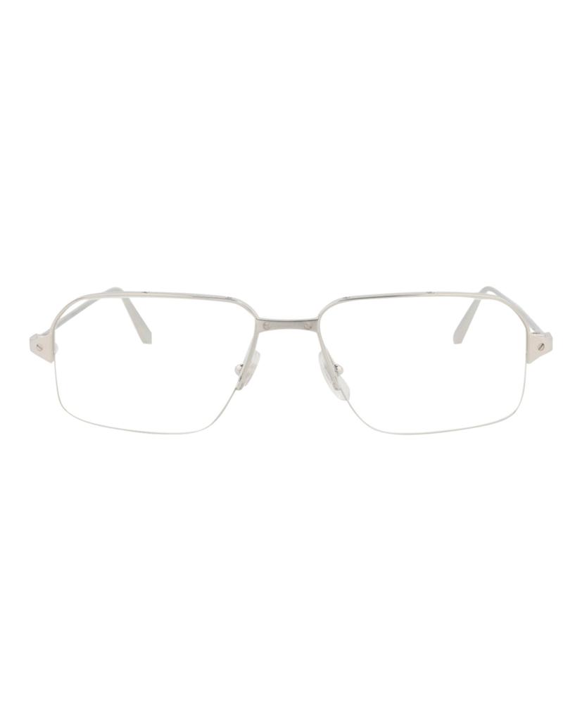 Cartier Square-Frame Metal Optical Frames