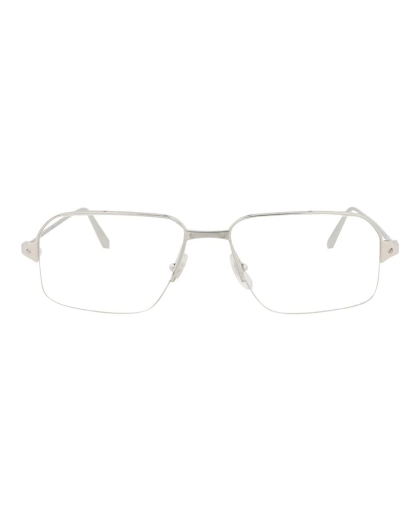 Cartier Square-Frame Metal Optical Frames 1