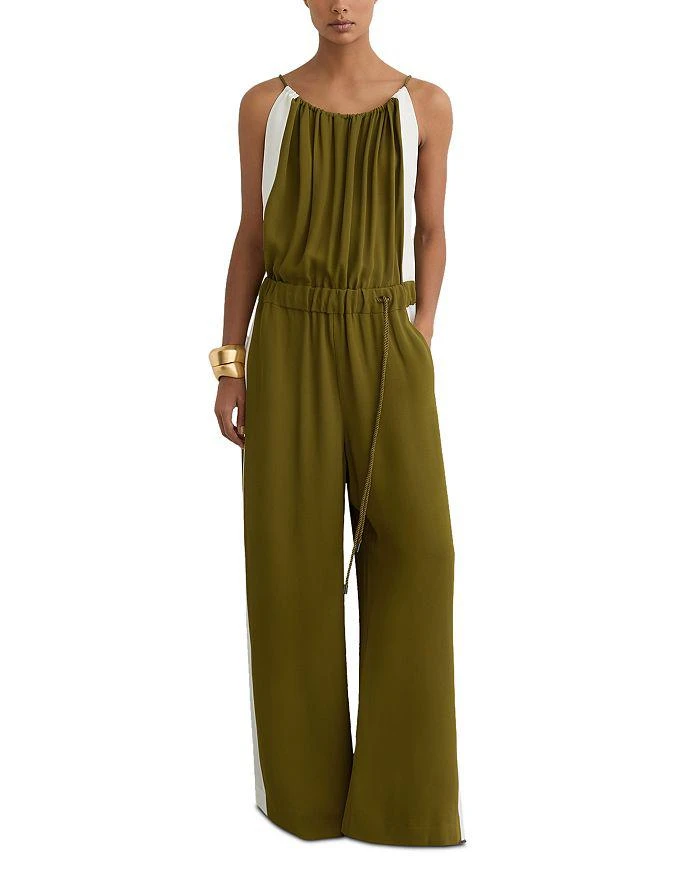 REISS Inez Color Block Jumpsuit