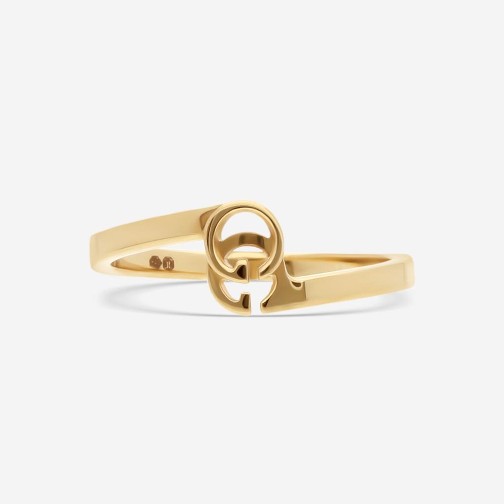 Gucci Gucci GG Running 18K Yellow Gold Ring YBC457122002013