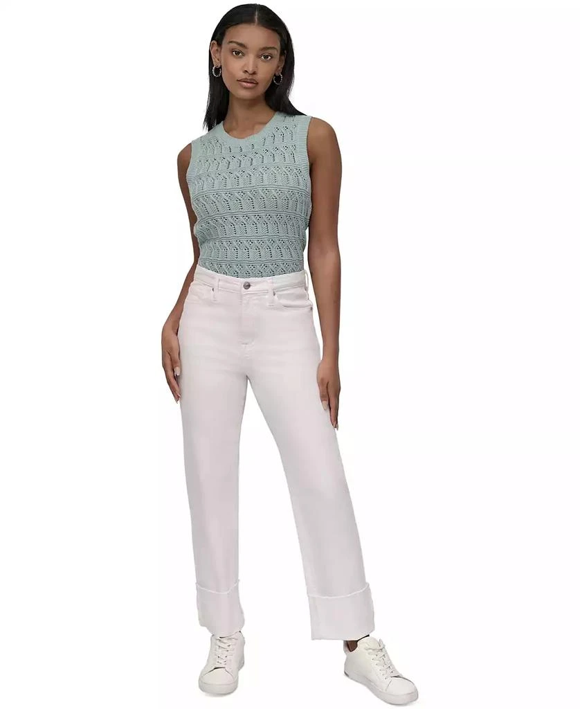 DKNY Women's High-Rise Classic Straight-Leg Jeans 1