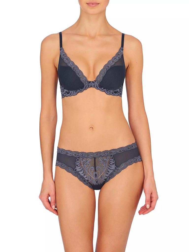 Natori Feathers Lace Hipster