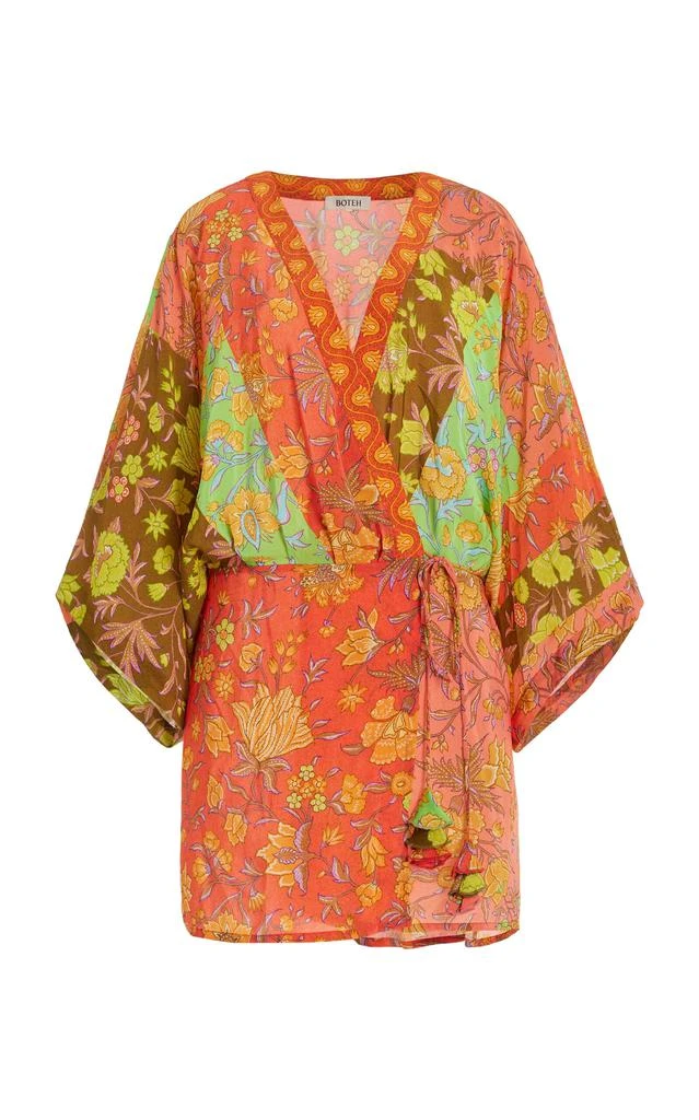 BOTEH BOTEH - Alvita Silk Robe Dress - Orange - 1 - Moda Operandi 1