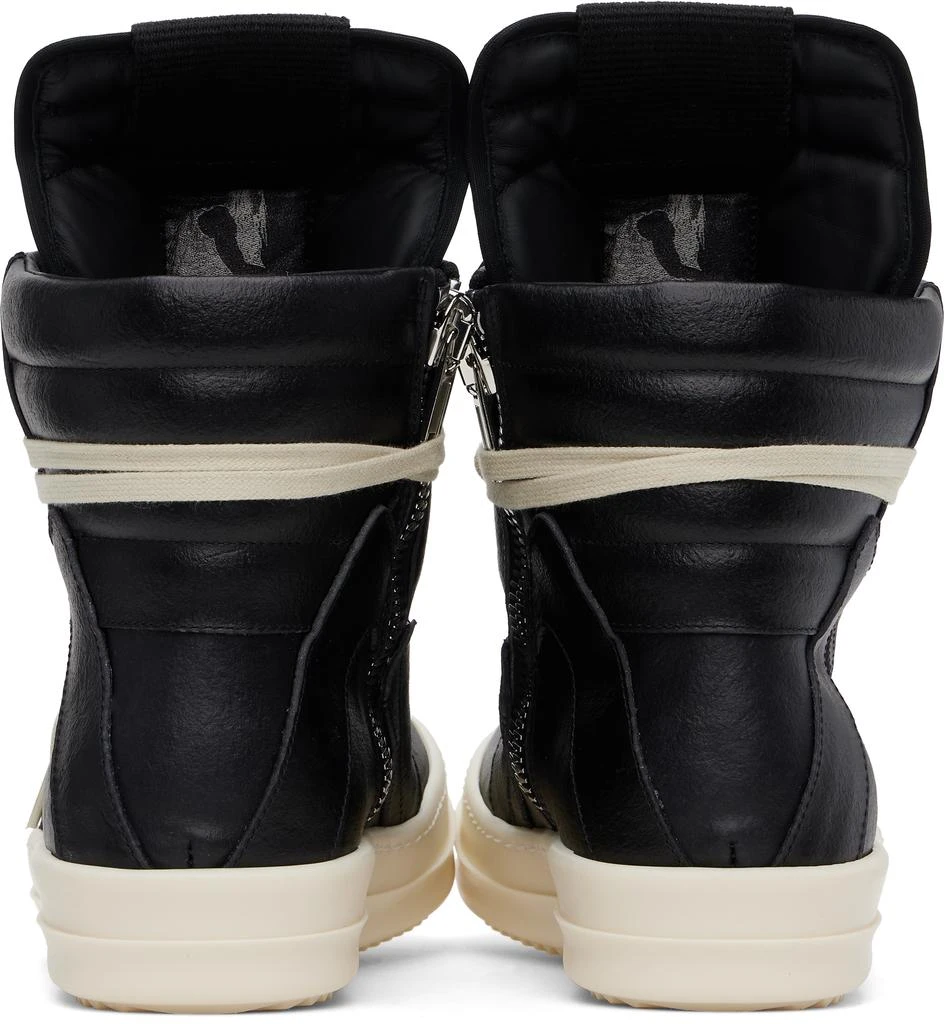 Rick Owens Black Hollywood Geobasket Sneakers 2