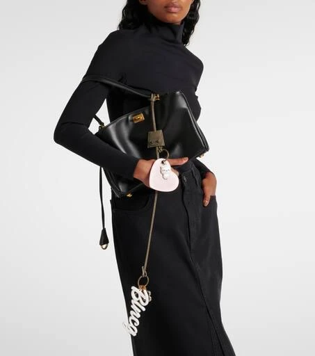Balenciaga Le City leather bag charm 2