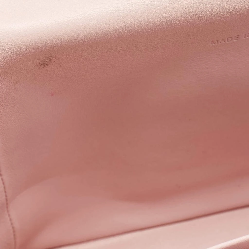 Dior Dior Bronze Leather Mini Be Dior Top Handle Bag 22