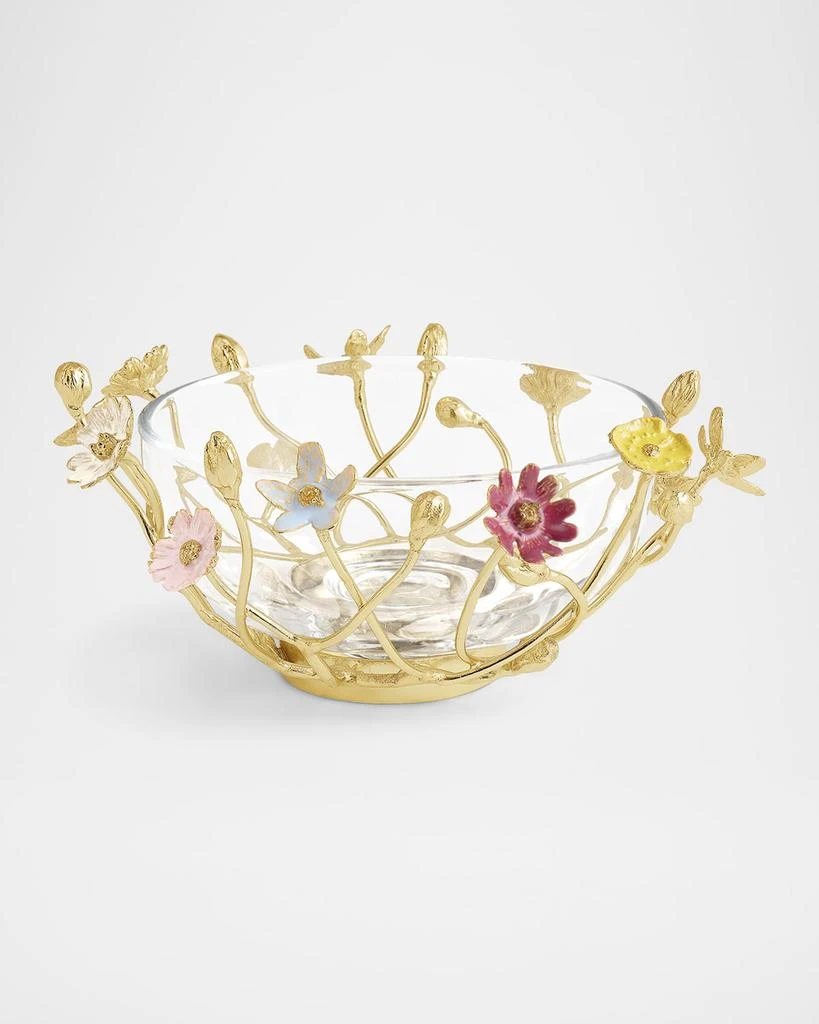 Michael Aram Wildflowers Small Glass Bowl