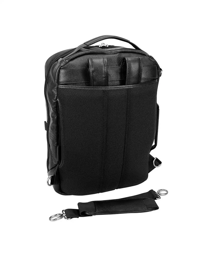 McKlein East Side 17" 2-In-1 Laptop Tablet Convertible Travel Backpack Cross-Body 8