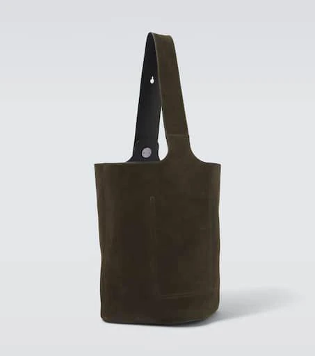 Loewe Pebble Large suede bucket bag 5