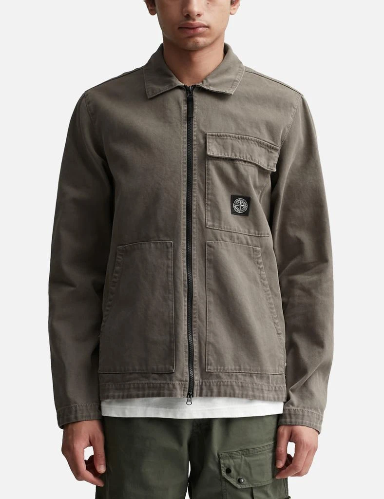 Stone Island Garment Dyed Overshirt 3