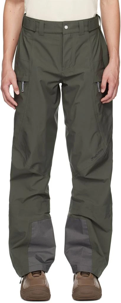 Houdini Khaki Rollercoaster Trousers 1