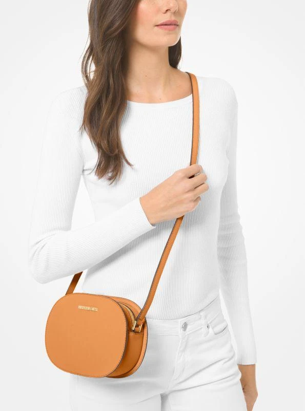 Michael Kors Jet Set Travel Medium Saffiano Leather Crossbody Bag 3