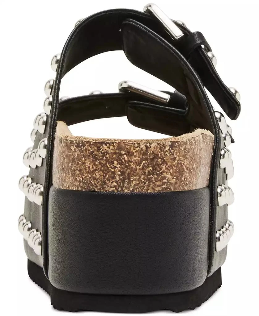 Steve Madden Women's Kali-S Studded Platform Footbed Sandals 3