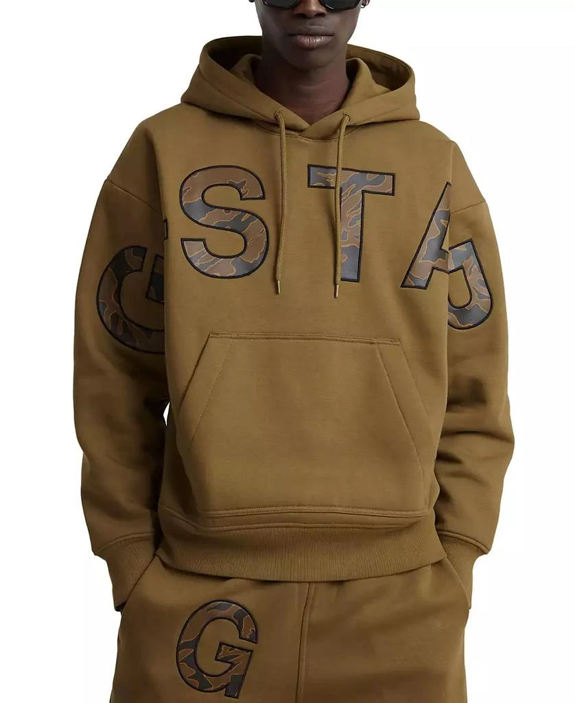 G-Star Men's Heavyweight Fleece Logo Hoodie 1