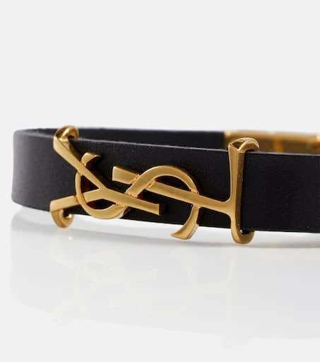 Yves Saint Laurent Opyum leather bracelet 4