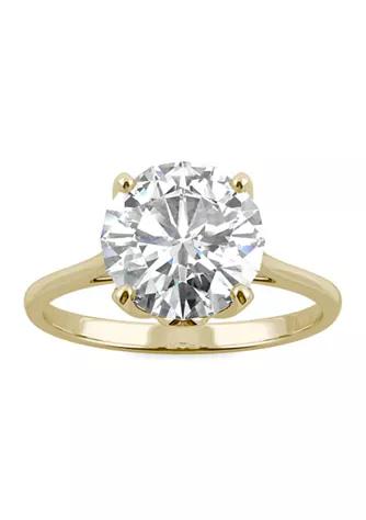 Charles & Colvard 2.7 ct. t.w. Moissanite Solitaire Ring in 14K Yellow Gold