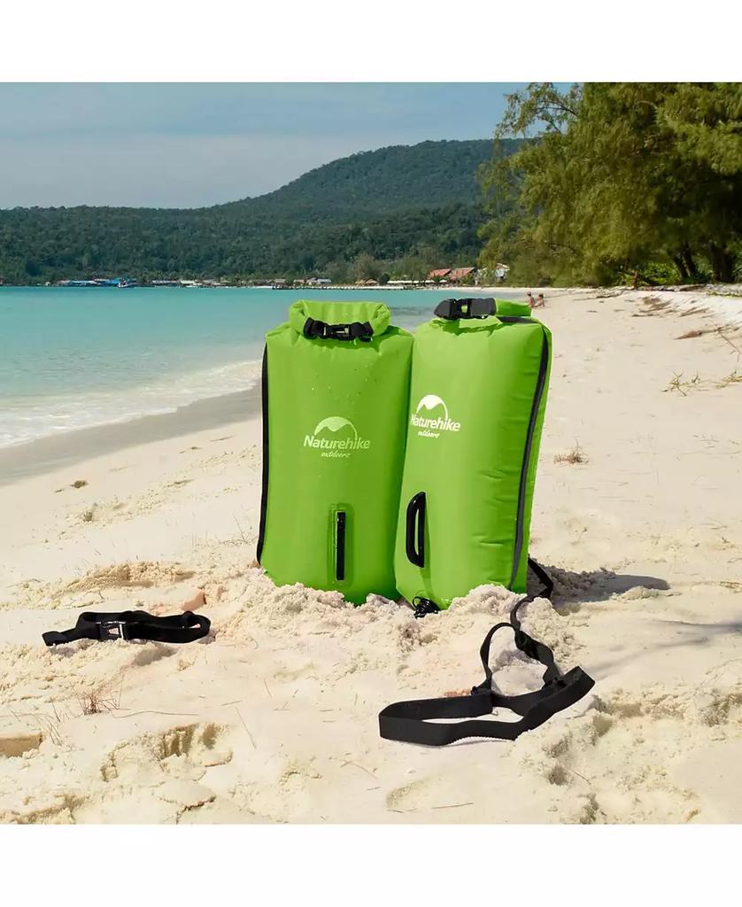 Naturehike 28L Safety Swim Buoy, Ultralight Tow Float 
Dry Bag for Swimming, Kayaking, Snorkeling, Diving, Fishing with Adjustable Waist Belt