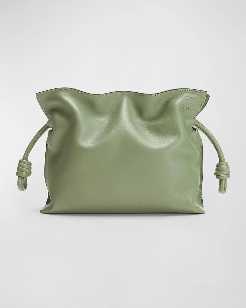 Loewe Flamenco Mini Clutch Bag in Napa Leather with Blind Embossed Anagram 1