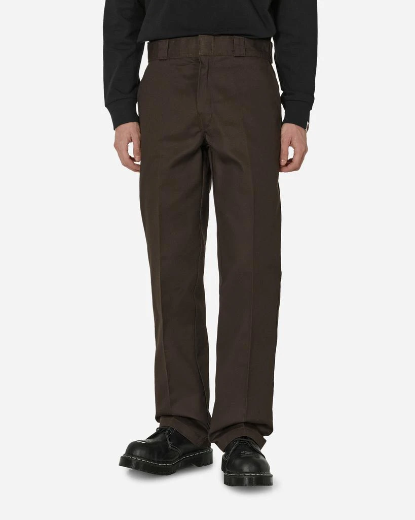DICKIES 874 Work Pants Dark Brown 1