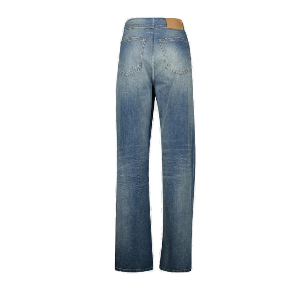 MM6 MM6 Maison Margiela Distressed Washed Denim Jeans