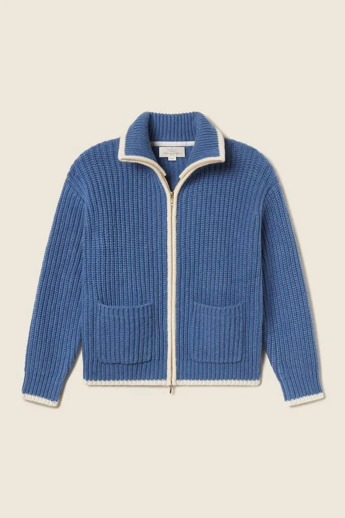 TROVATA Zita Cardigan In Blue 2