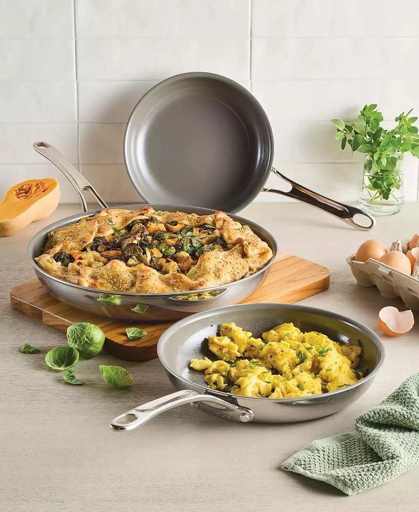 Anolon EverLast Ceramic Nonstick 3-Pc. Skillet Set 4