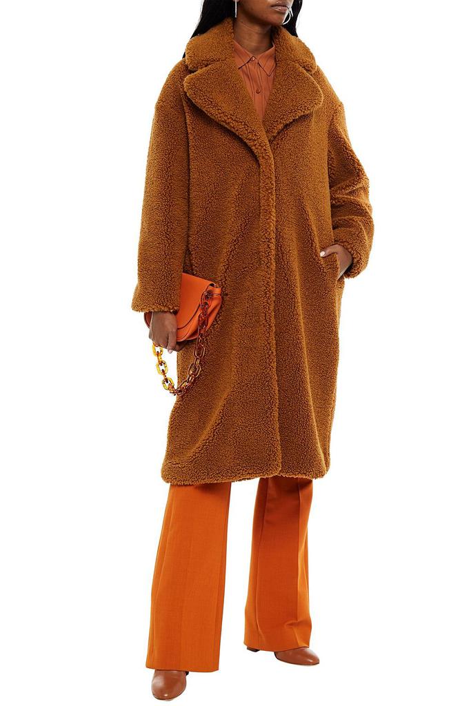 STAND STUDIO Oversized faux shearling coat