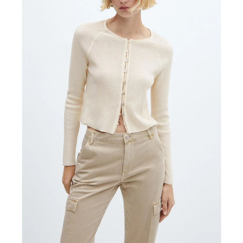 Mango Women's Pocket Cargo Jeans 2
