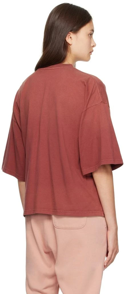 Drew House Burgundy Scribble T-Shirt 3