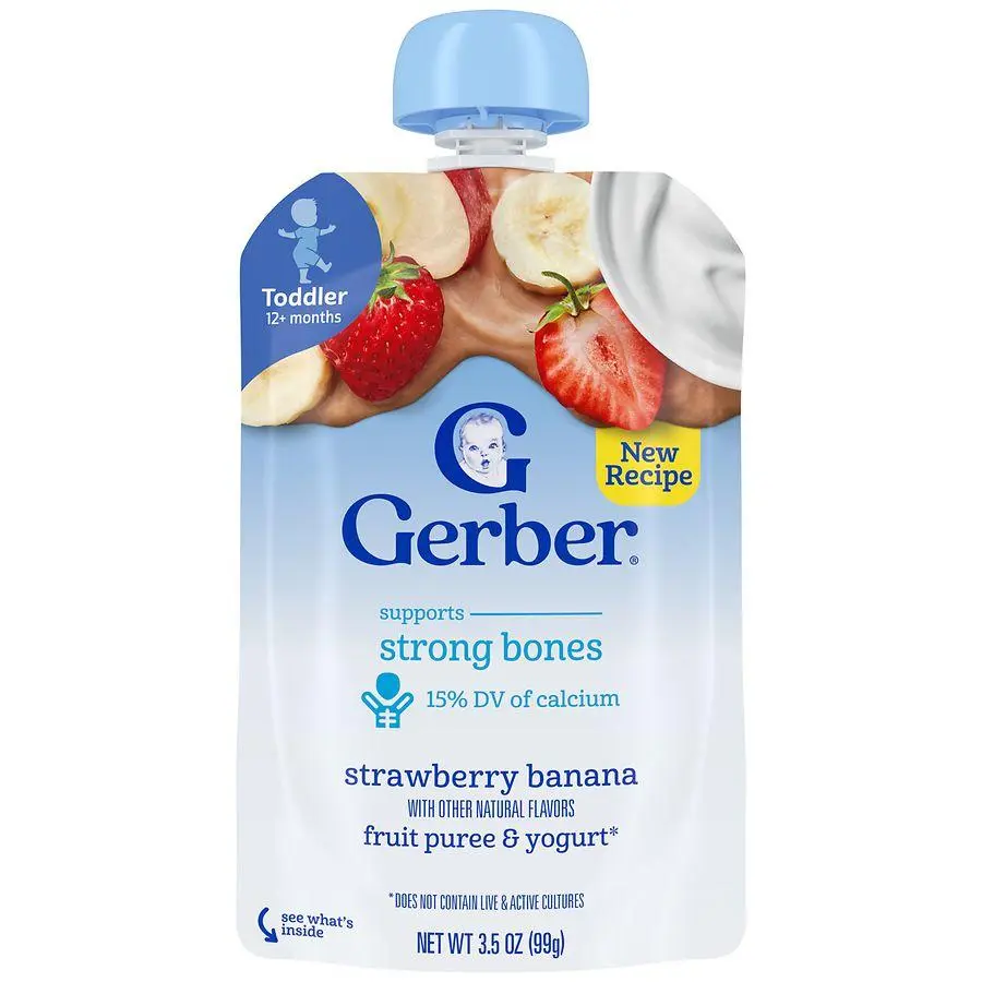 Gerber Fruit & Yogurt Strawberry Banana