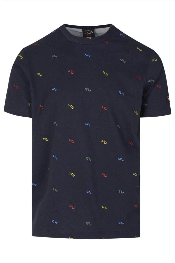Paul & Shark All Over Shark T-Shirt 1