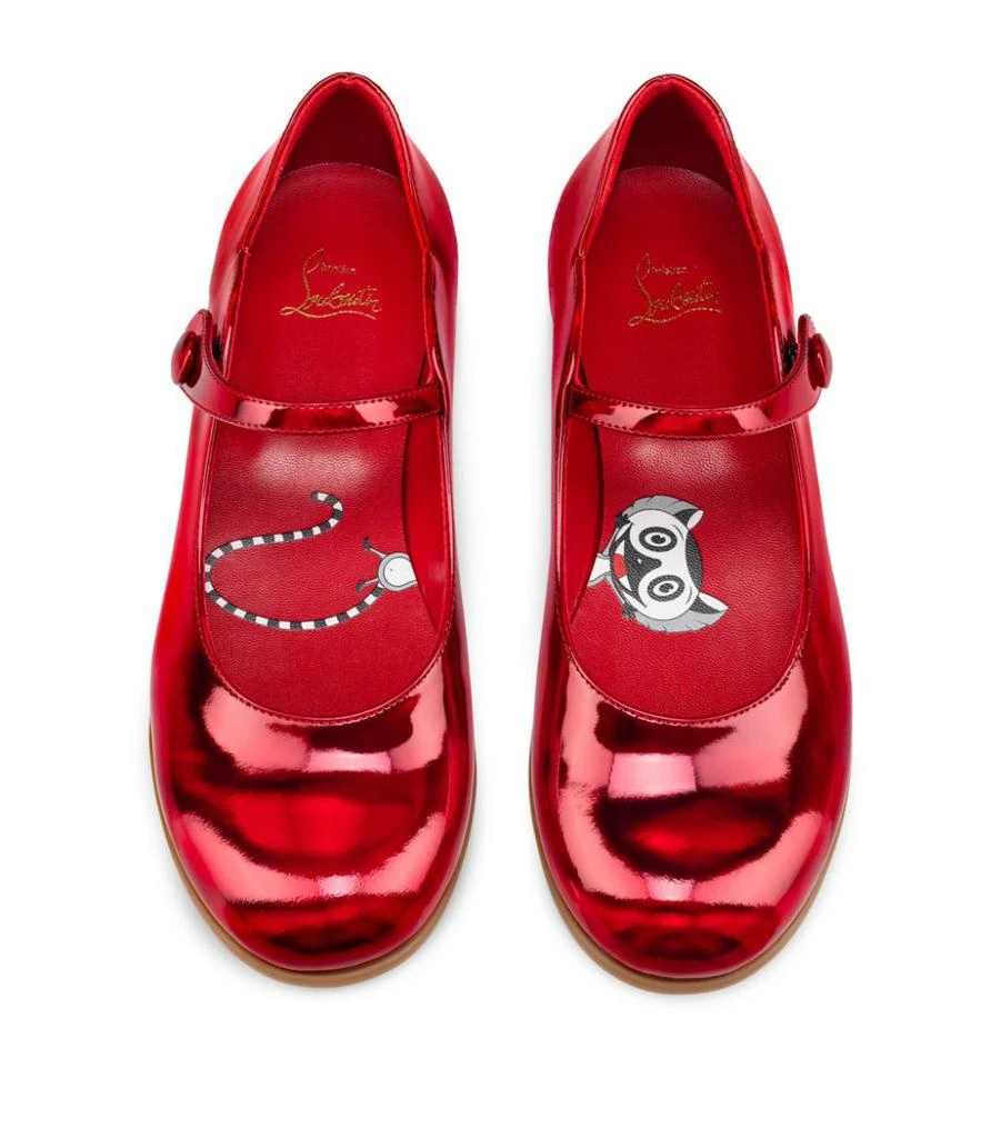 Christian Louboutin Melodie Chick Leather Ballet Flats 4