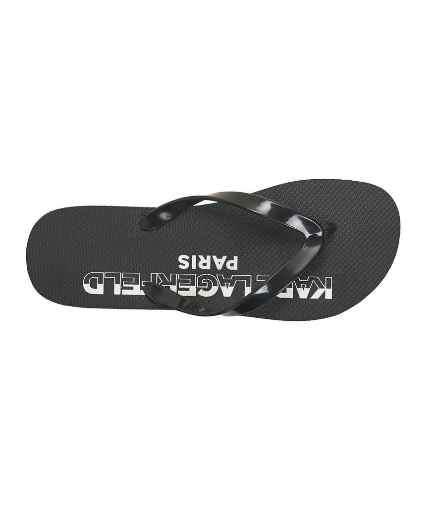 Karl Lagerfeld Paris MENS FLIP FLOP LOGO 4