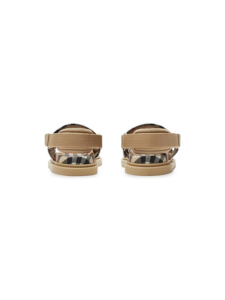 Burberry Little Kid's Check Sandals 3