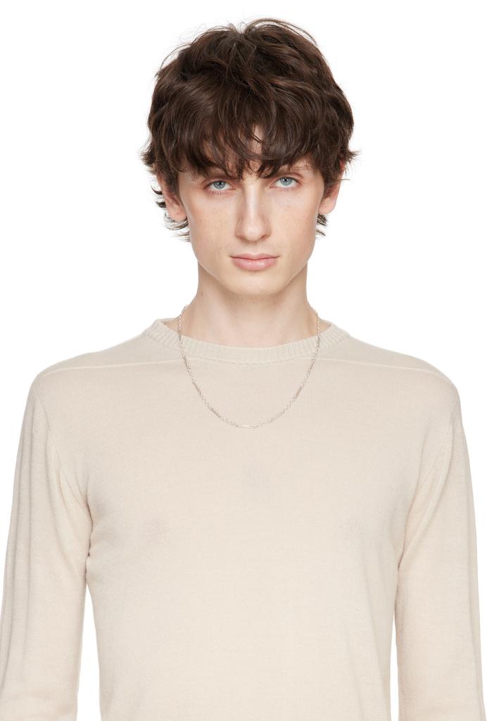 Pearls Before Swine Silver Ofer Necklace