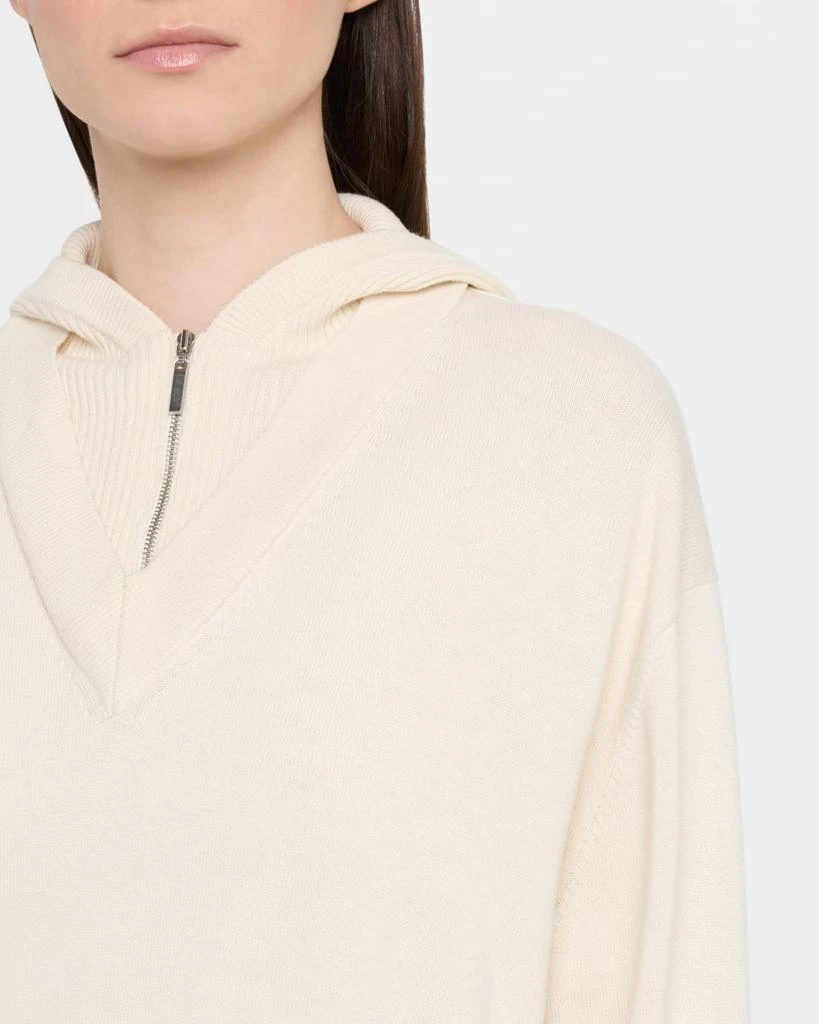 ROSETTA GETTY Layered Knit Hoodie 5