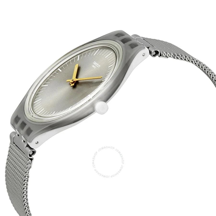 Swatch Skinmesh Silver Dial Men's Watch SVOM100M 2