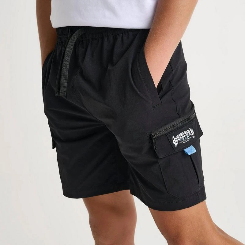 SUPPLY & DEMAND Kids' Supply & Demand Griffin Woven Cargo Shorts 5