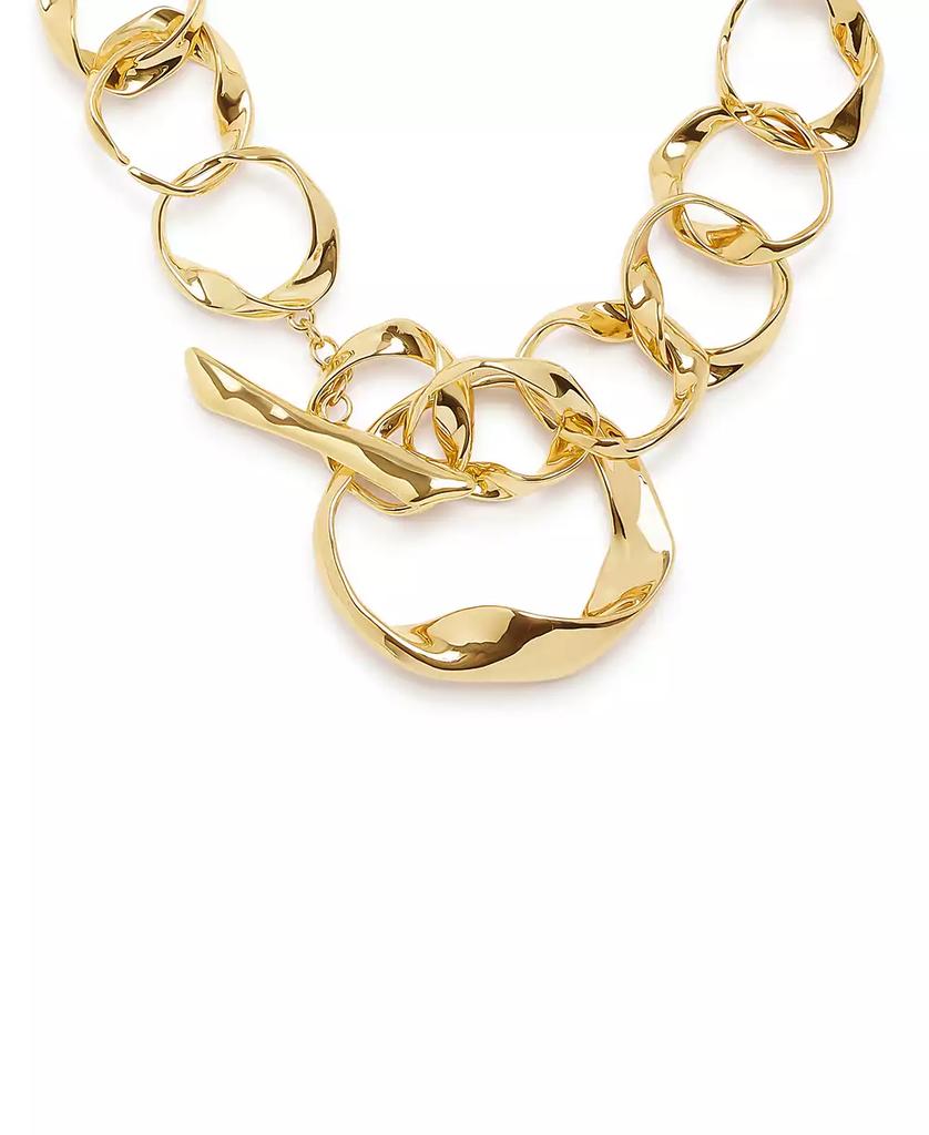 Robert Lee Morris Sculpted Link Collar Necklace